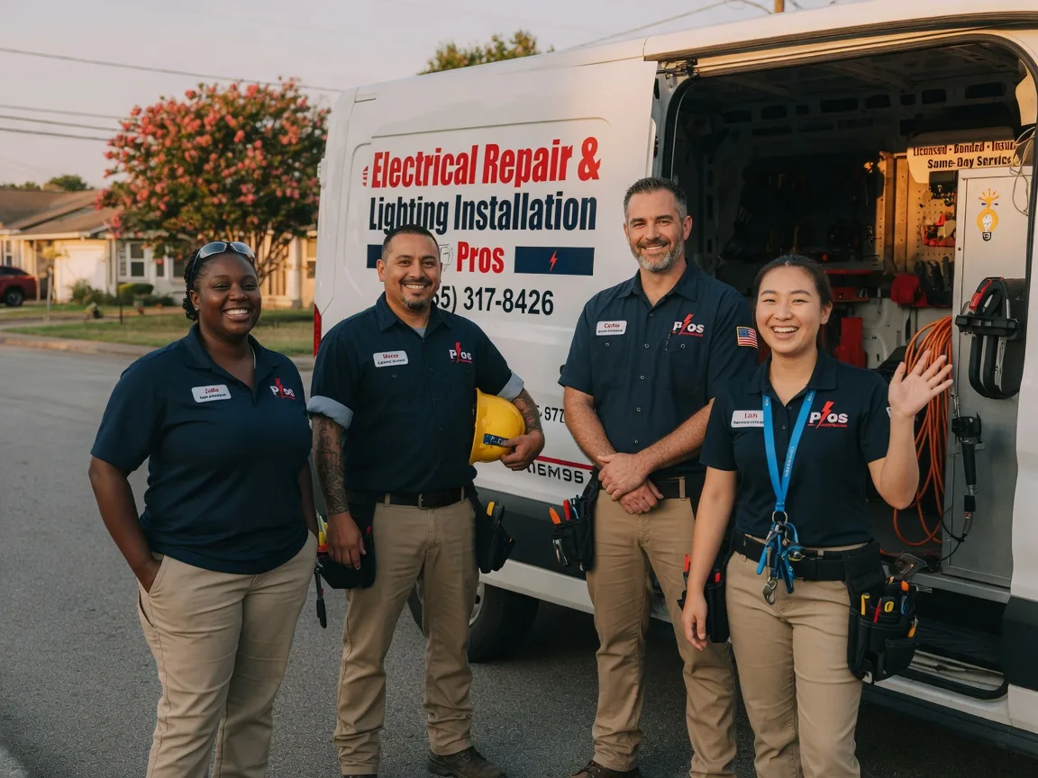 Licensed Electrician company in Fort Necessity, LA